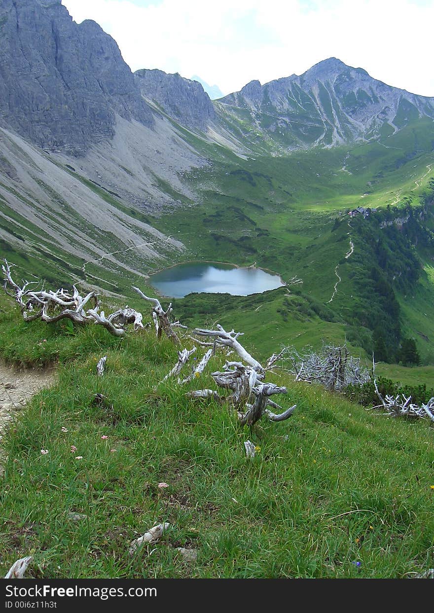 A beautiful way to hike. A beautiful way to hike