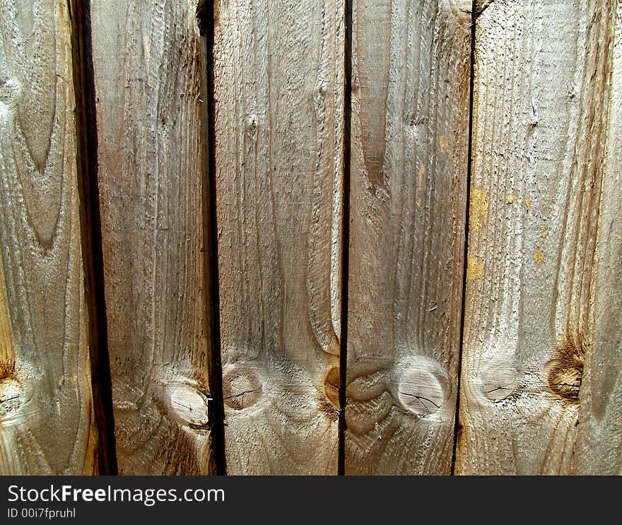 Close Up Of Wooden Fence 12