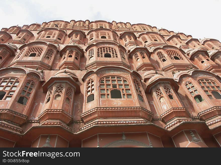 Palace of winds in Jaipur