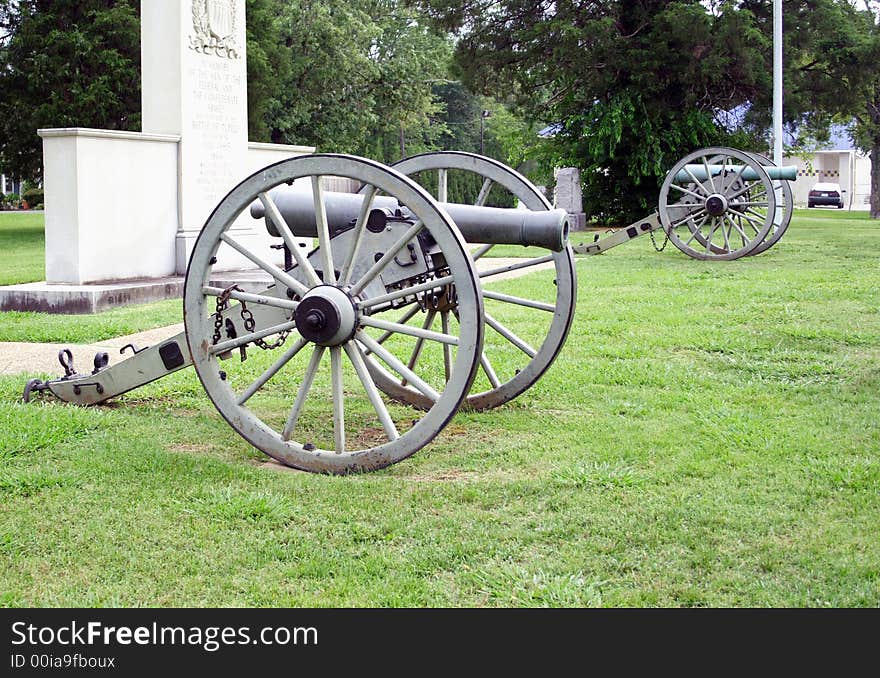 Civil War Cannons