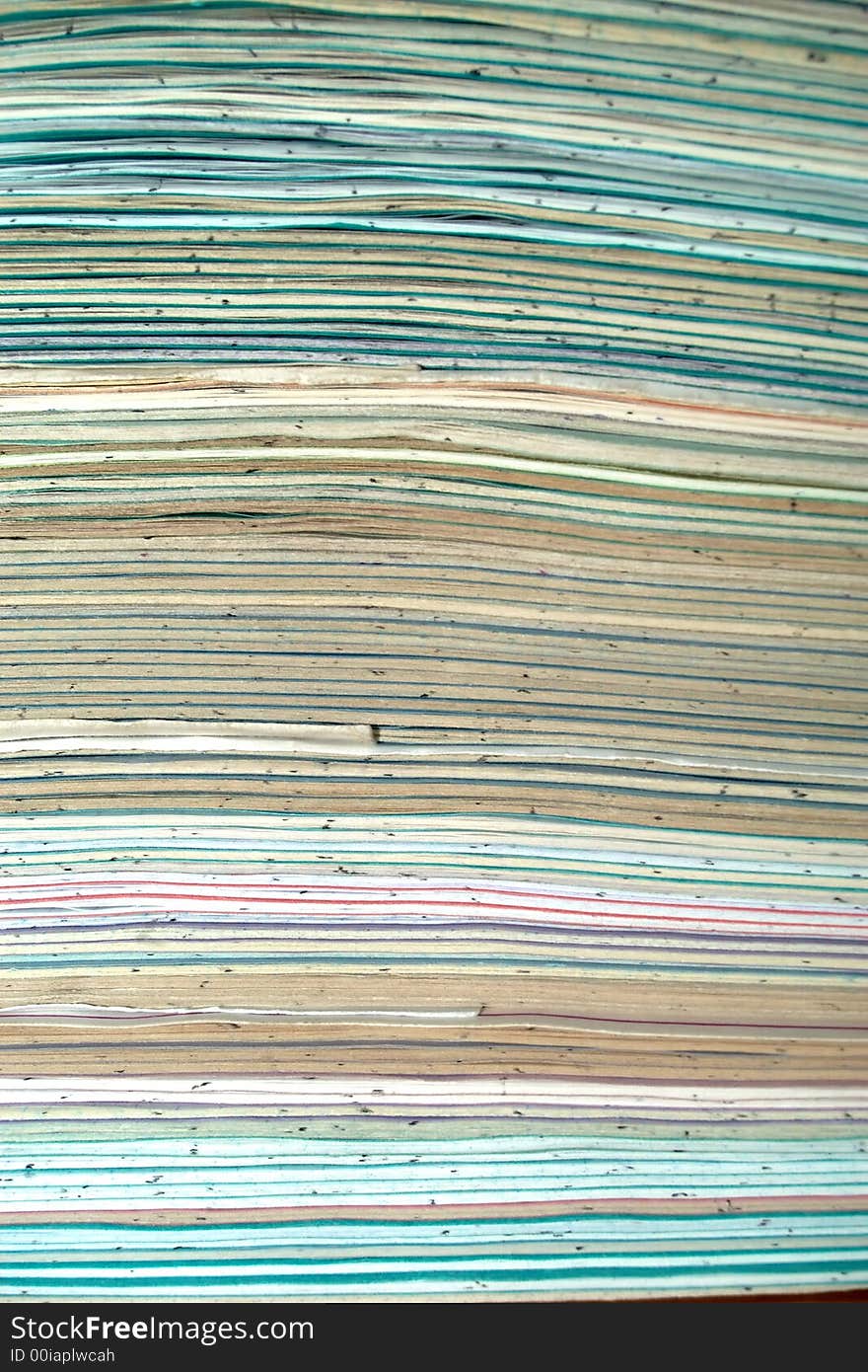 An image of a stock of old copy-book. An image of a stock of old copy-book