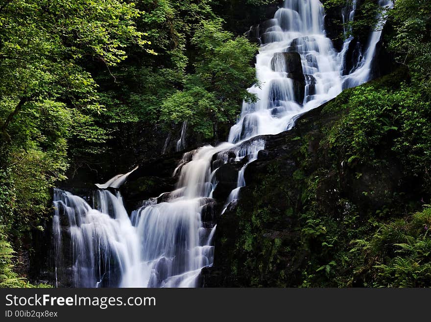 Beautiful waterfall.