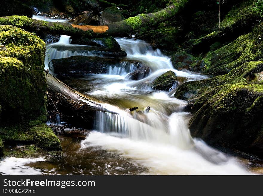 Beautiful waterfall.