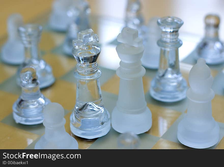 Chess. Small depth of field.