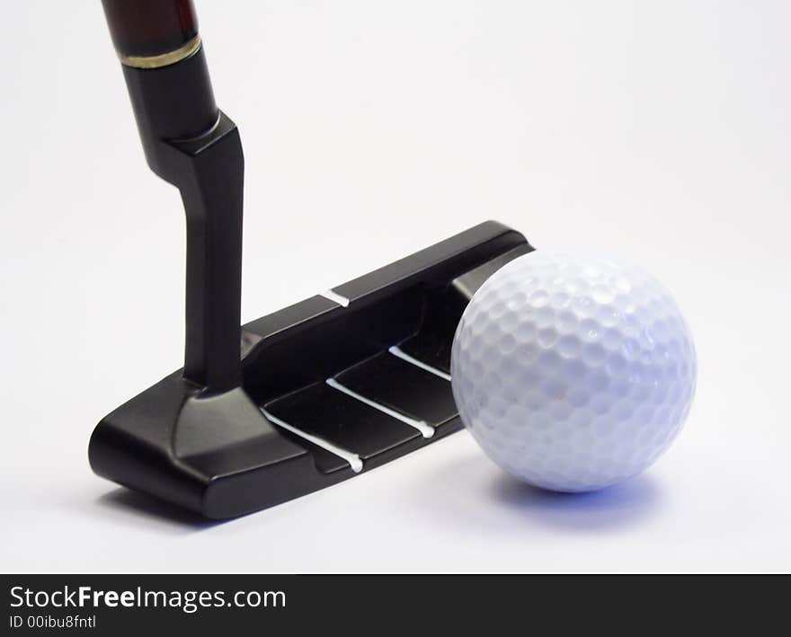 Stick and ball for a golf