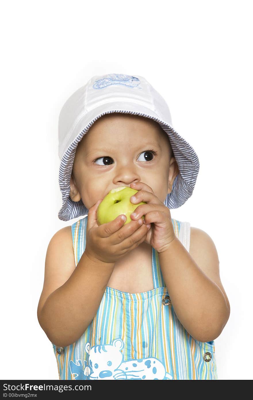 The Child With An Apple