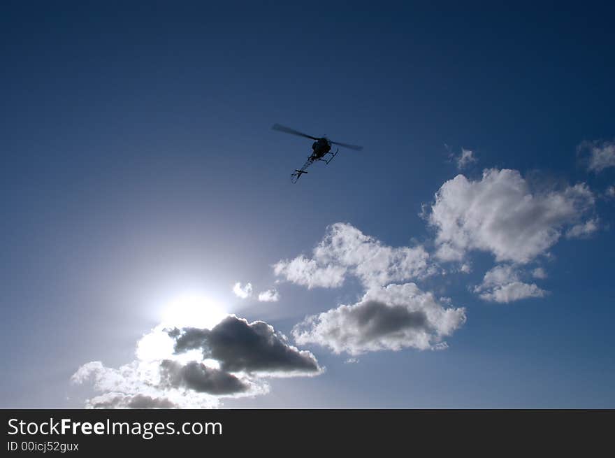 Helicopter Silhouette