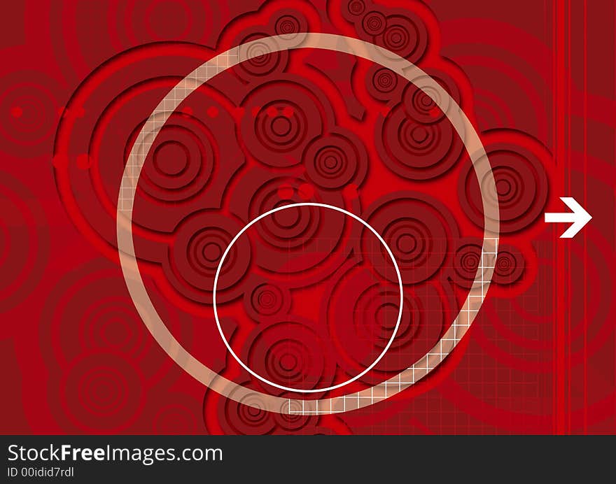 Retro circle for background and illustration. Retro circle for background and illustration