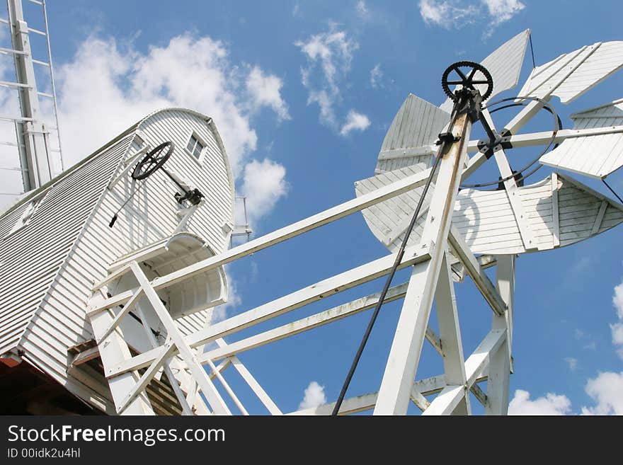 Detail of a windmill