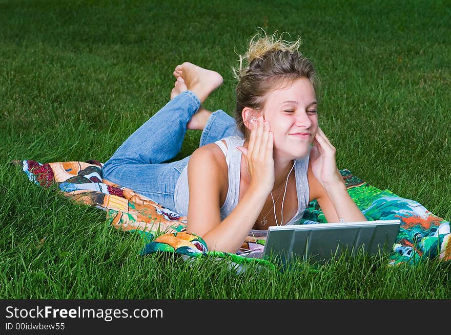 A teenagers lazy Sunday