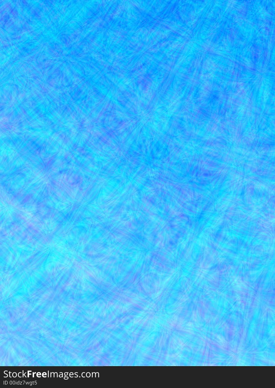 Fractal rendition of pool reflection back ground