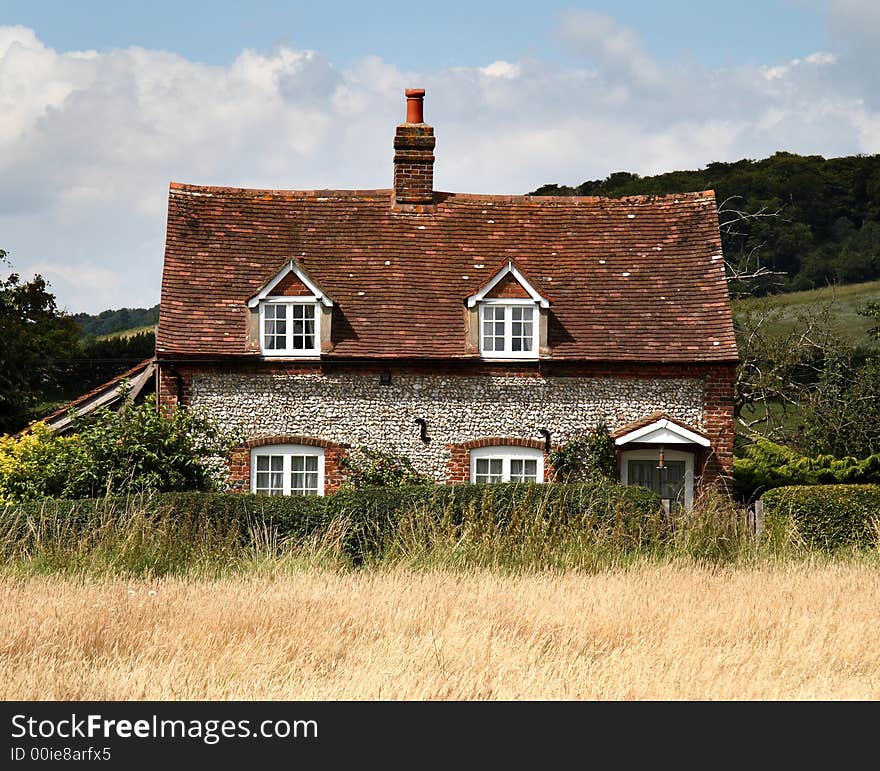 Brick and Flint Cottage