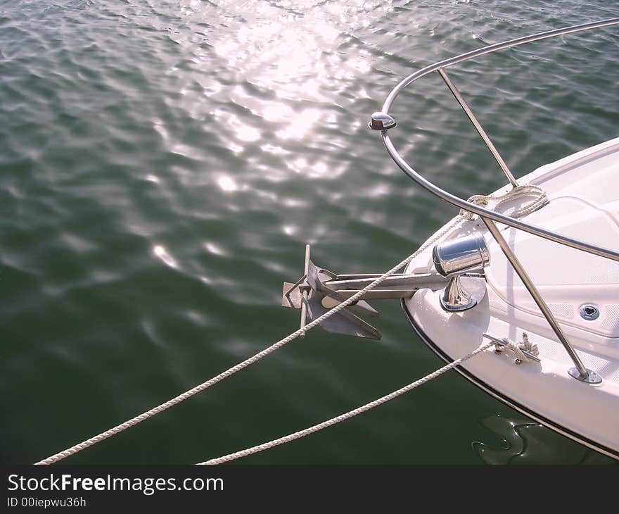 Bow Section of a Yacht