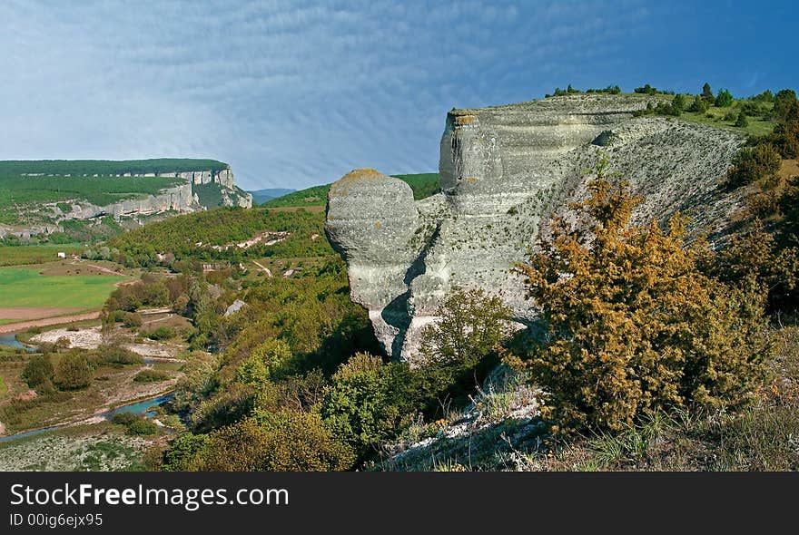 Canyon of the river Belbek