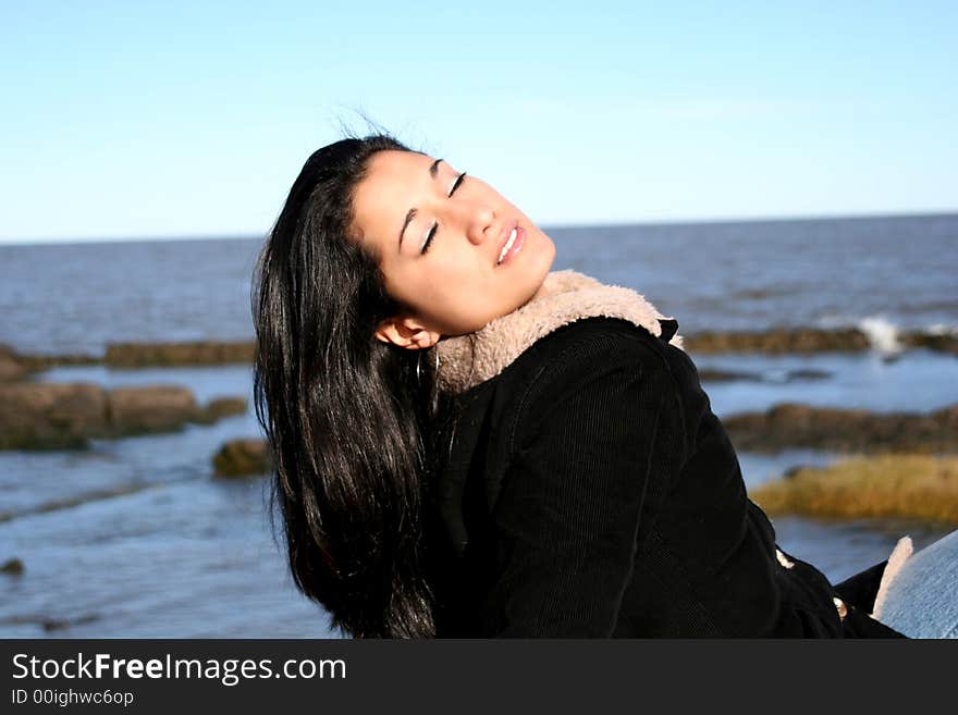 Digital photo of a young woman.