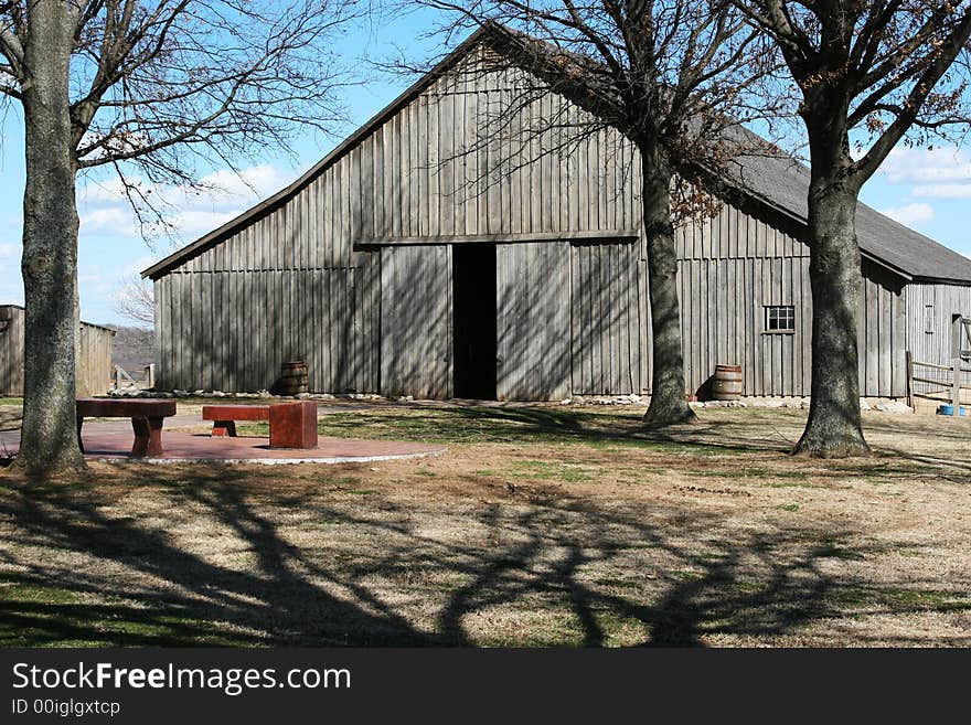 Old Weathered Barn