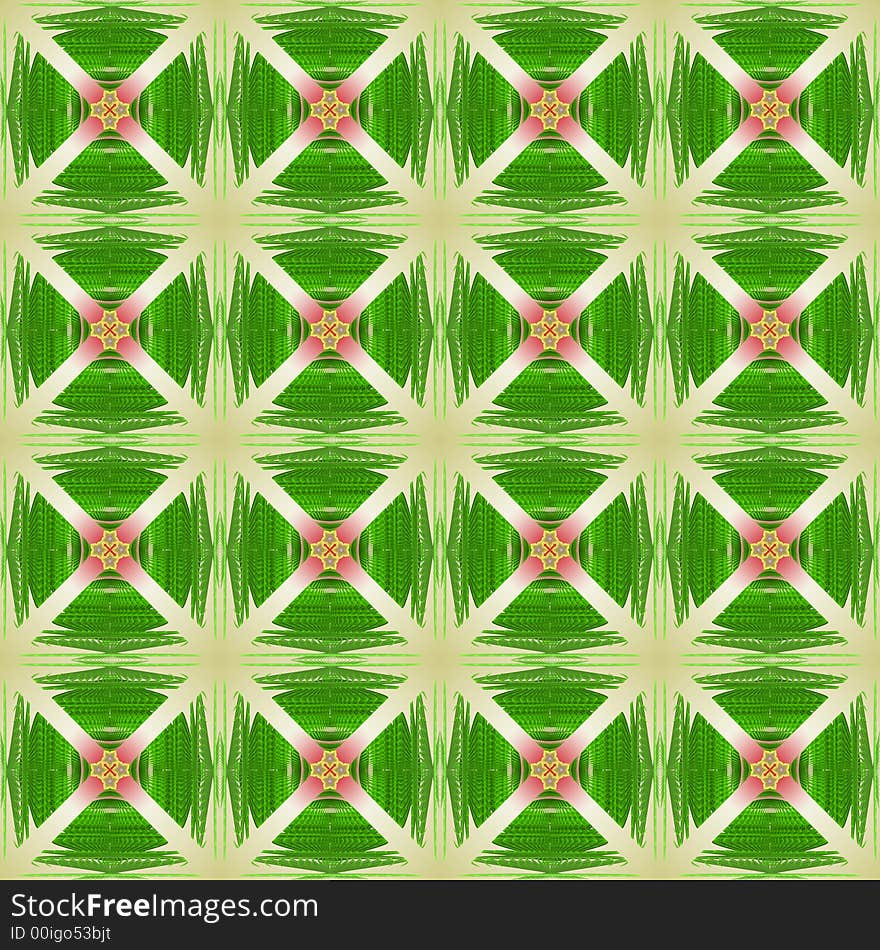 Christmas tree pattern