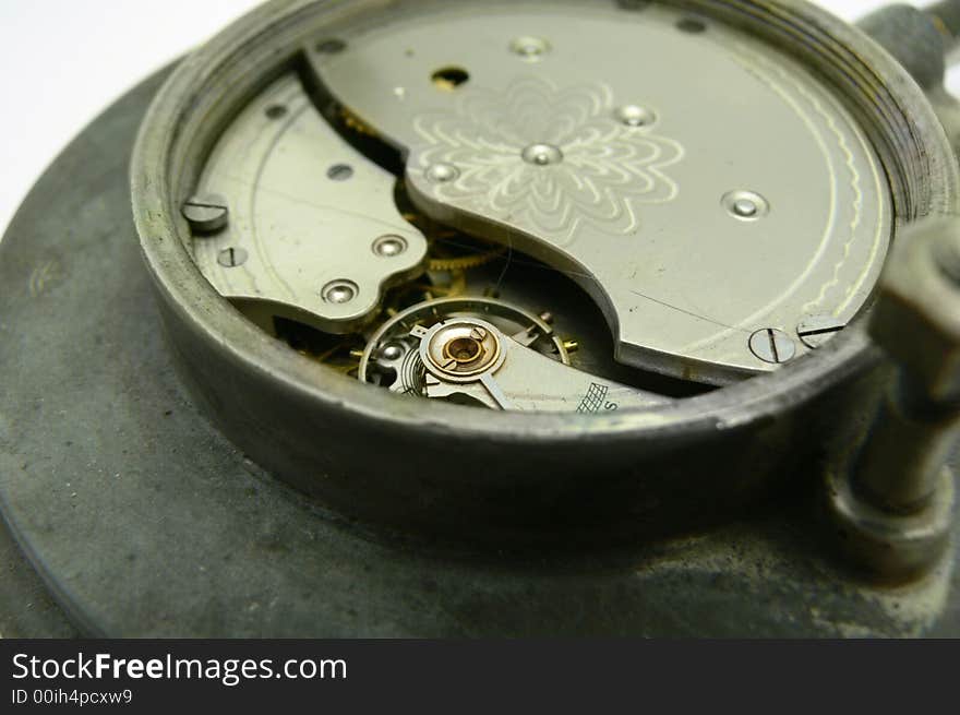 Macro Of Clock Gears.