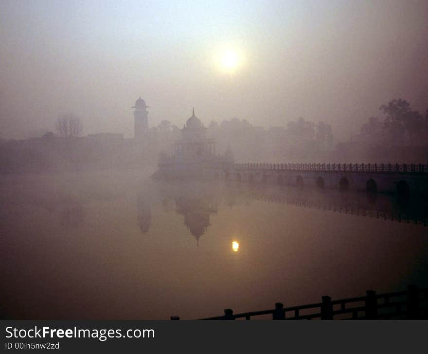 Morning in Khatmandu