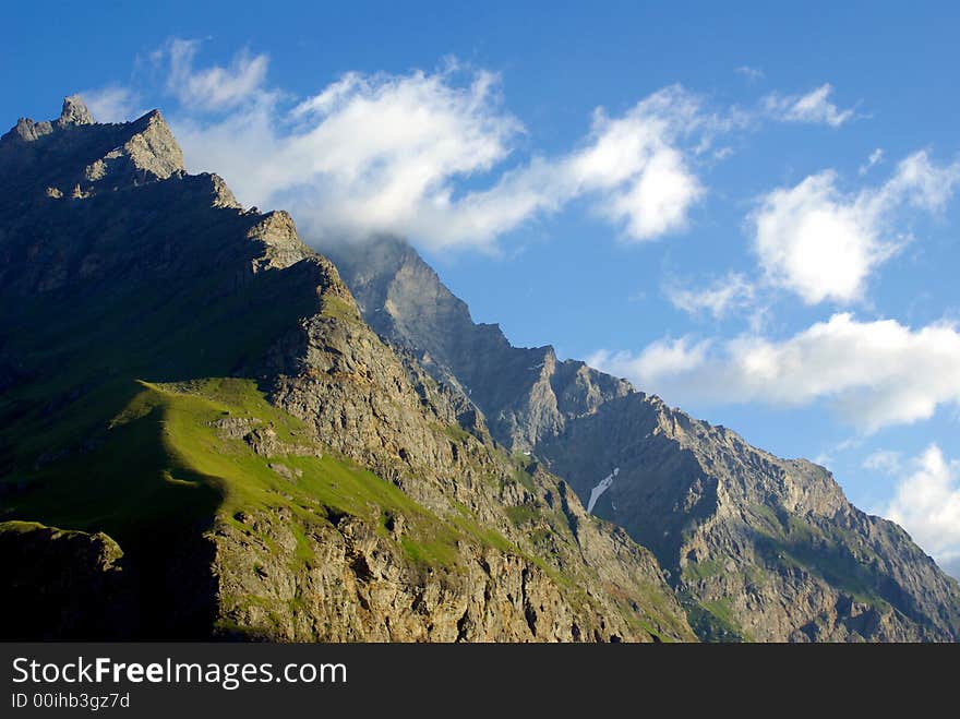 Gran Paradiso National Park, Italian Alps, Italy. Gran Paradiso National Park, Italian Alps, Italy