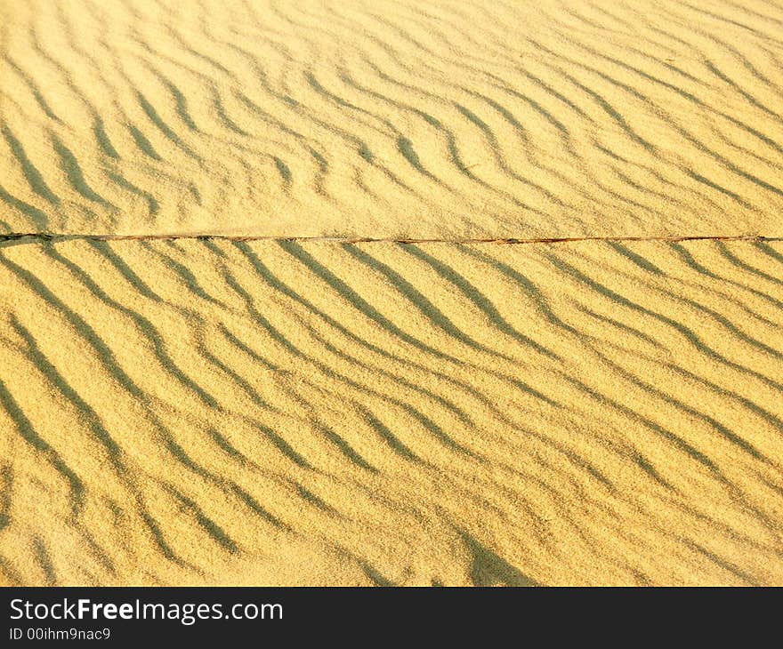 Sand dunes, the Lagoon , Lithuania