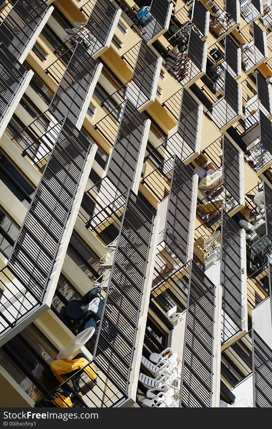 Abstract Balconies