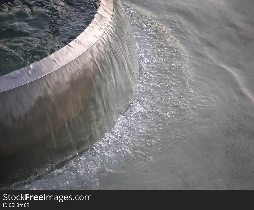 Crystal Clear Flowing Water Fountain