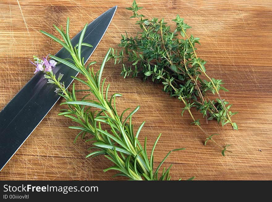 Rosemary And Thyme Herbs