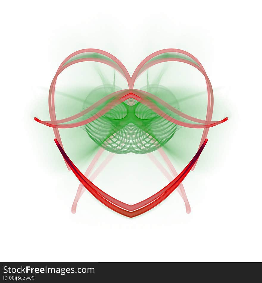 Fractal tube heart