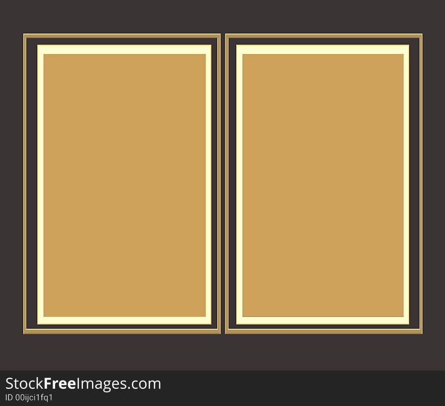 Two frames