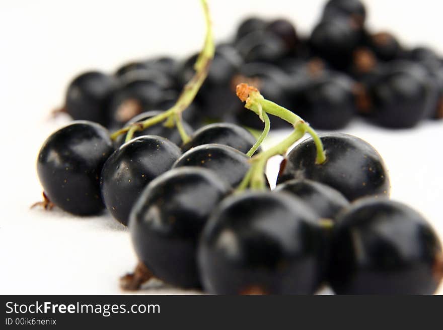 Currants Isolated in White background