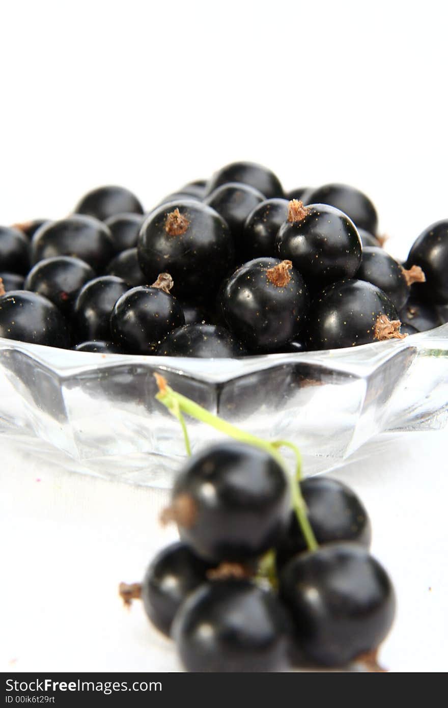 Currants Isolated in White background