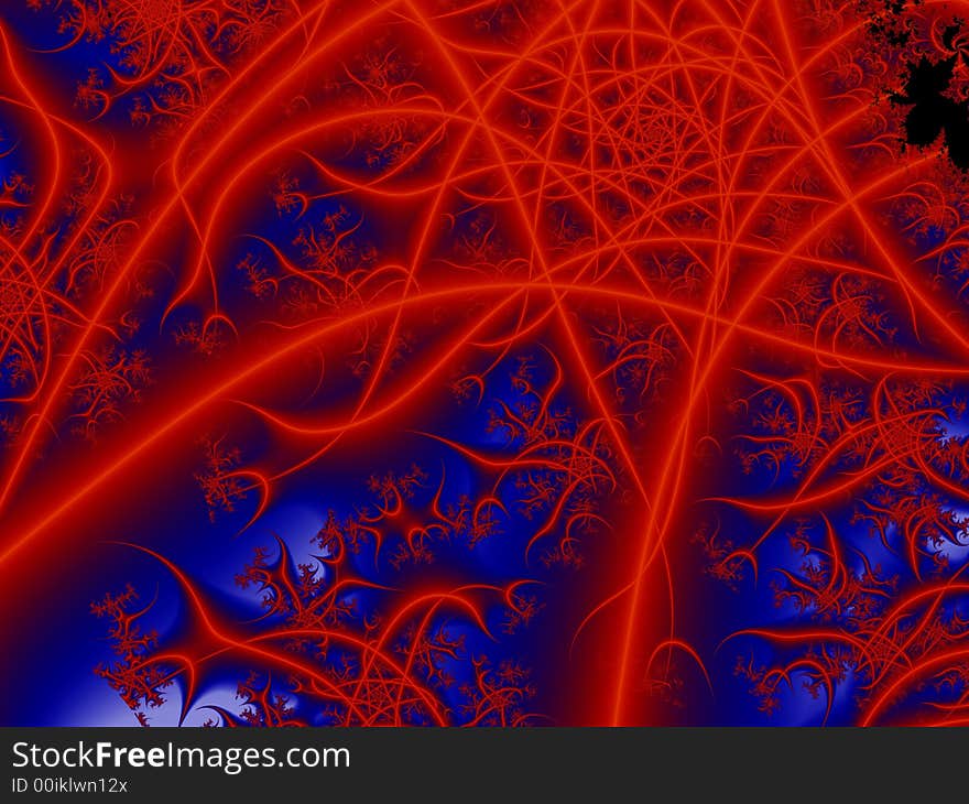 High resolution abstract fractal image created digitally. High resolution abstract fractal image created digitally