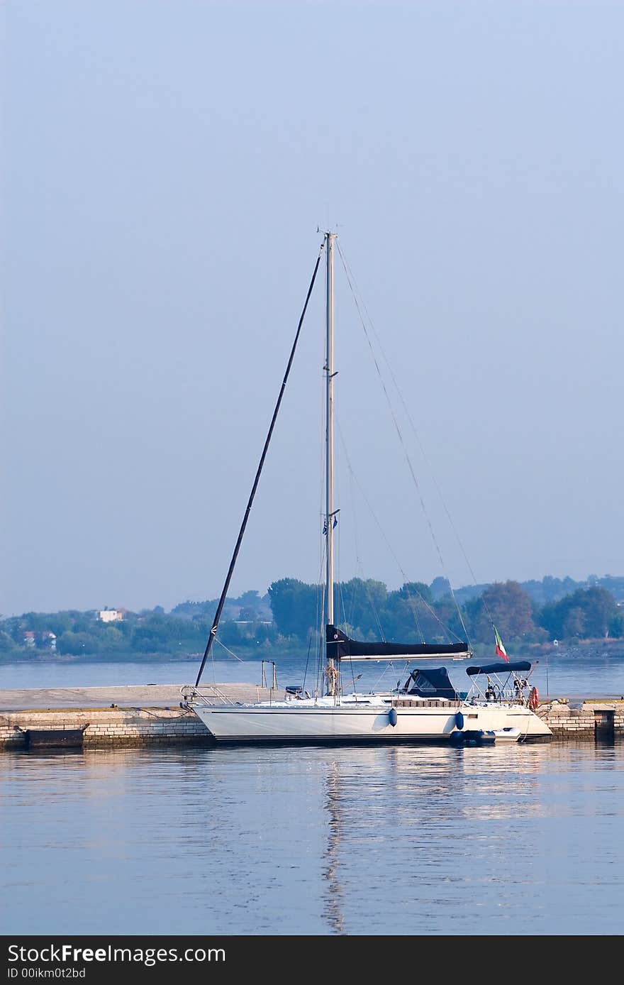 Yacht Ashore