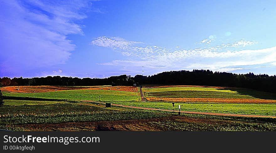 Colorful landscape panorama. Nikon D 80. Colorful landscape panorama. Nikon D 80