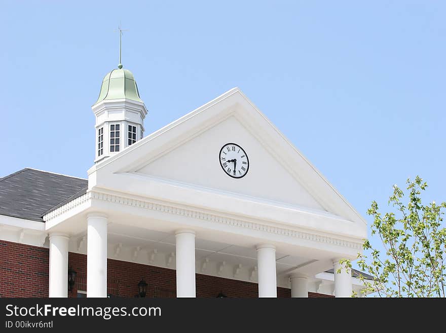 Clock and Cupola