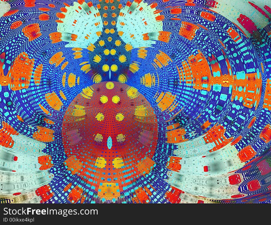 High resolution abstract fractal image created digitally. High resolution abstract fractal image created digitally