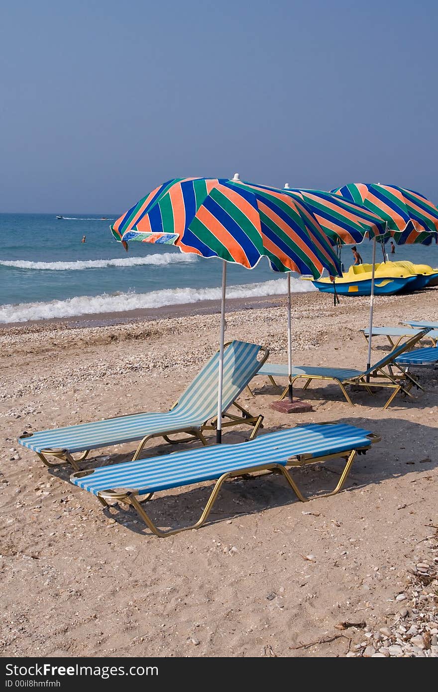 Colorful umbrellas