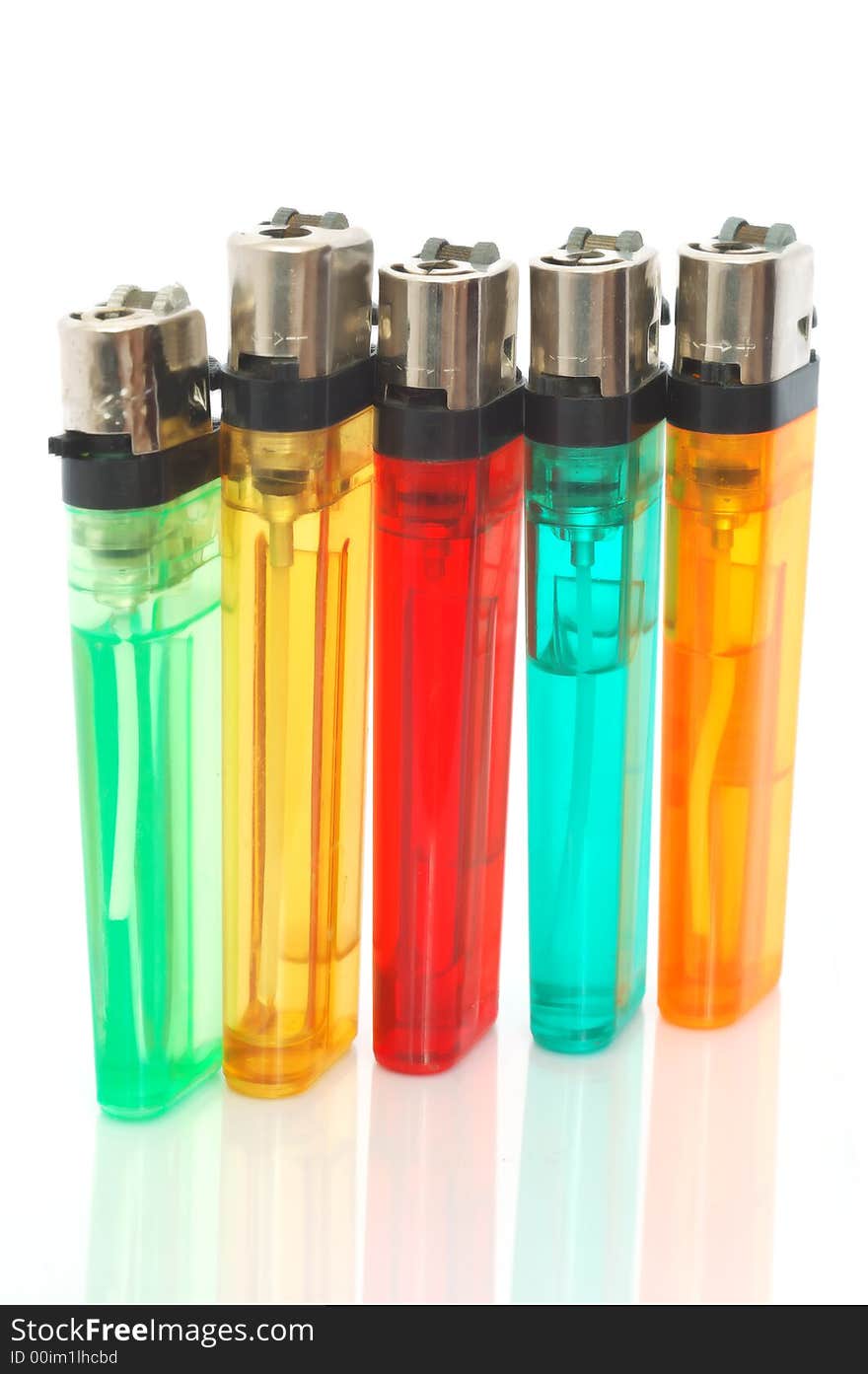 Coloured lighters