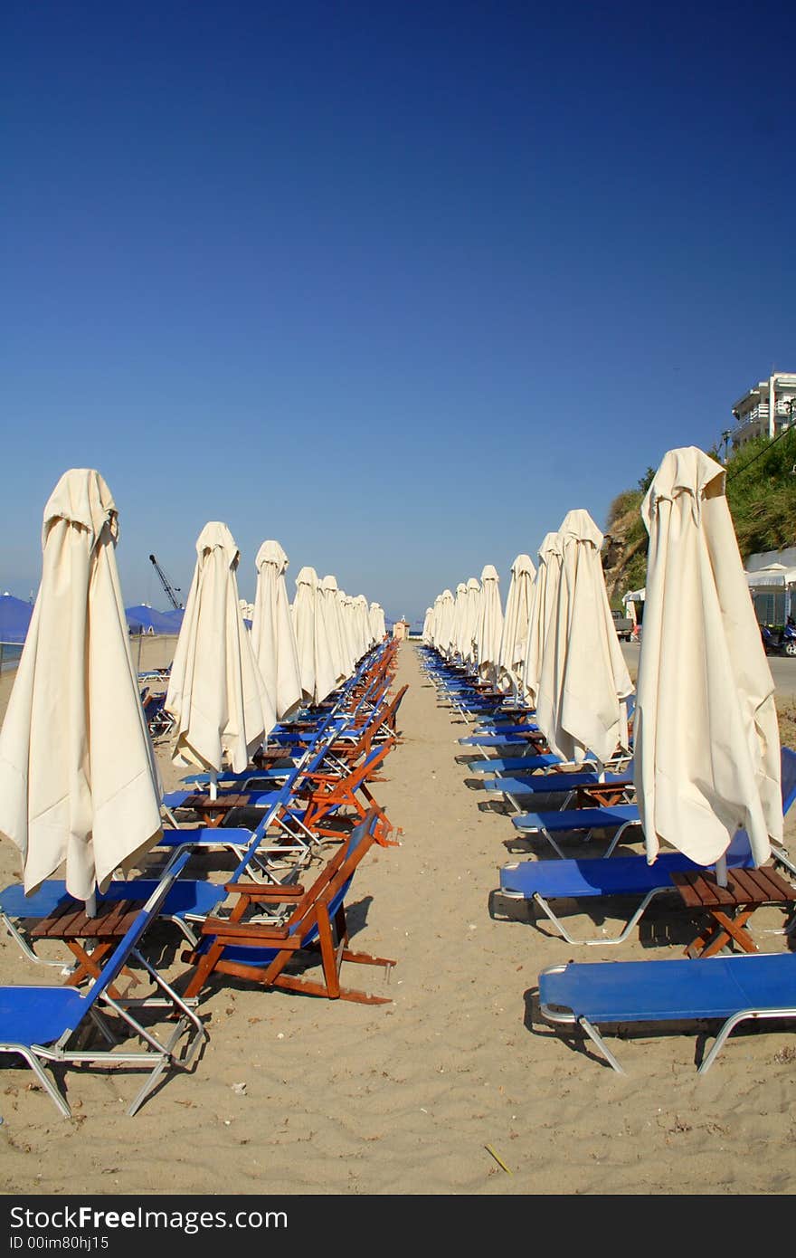 Beach umbrellas