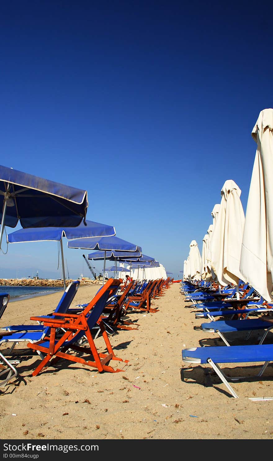 Beach umbrellas