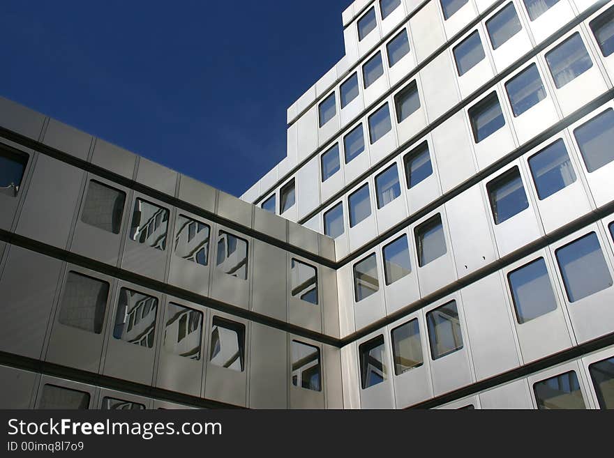 Modern architecture of japanese office buildings. Modern architecture of japanese office buildings