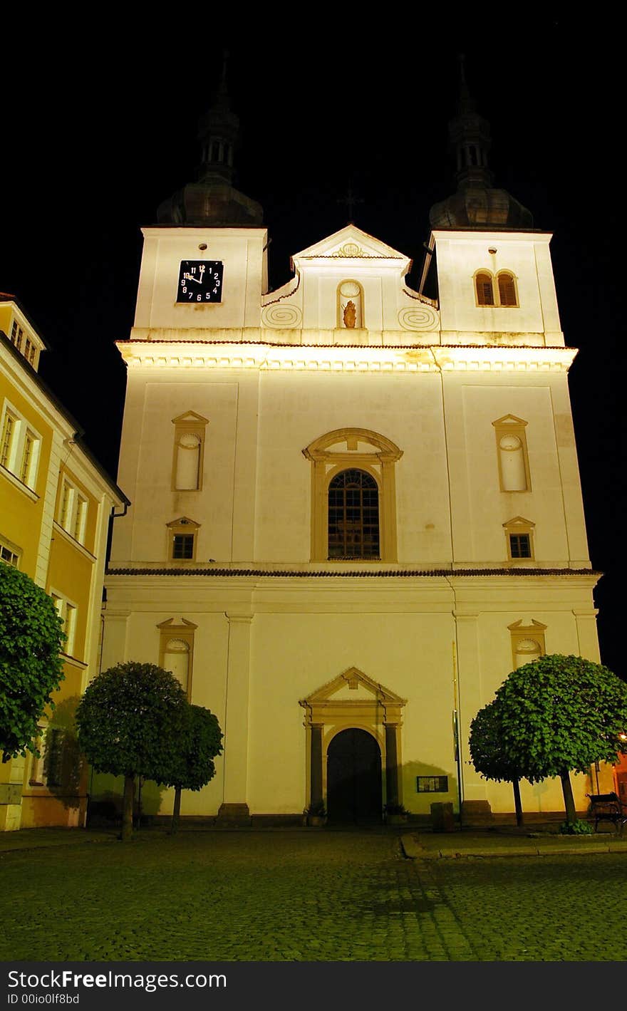 Church at night