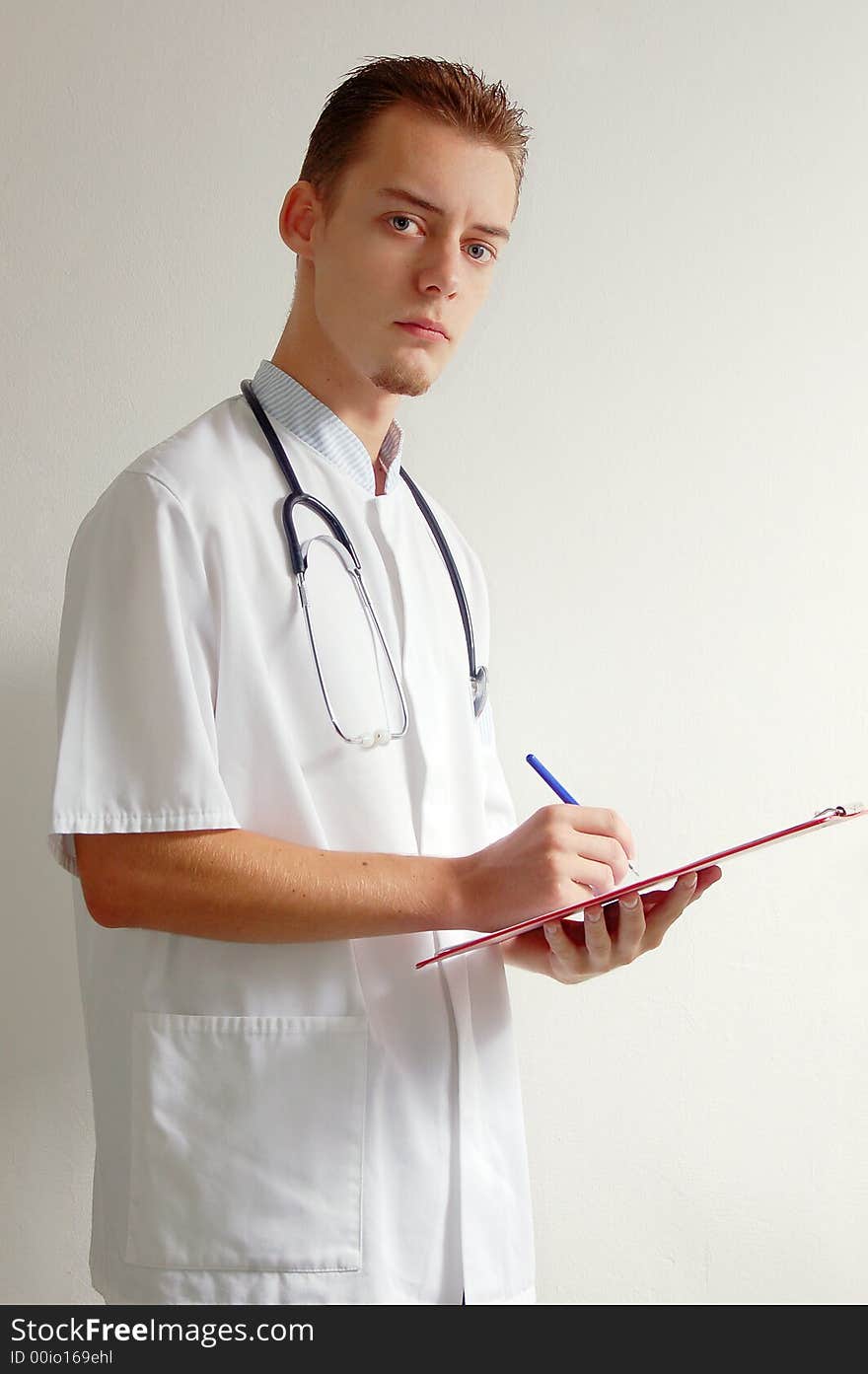 Doctor With Clipboard