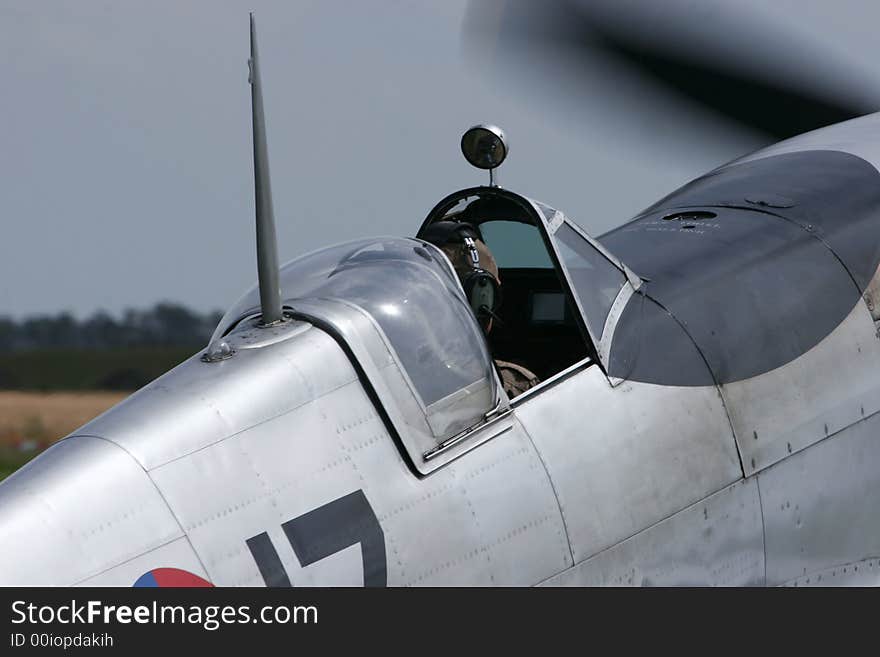 Spitfire S Opened Cockpit