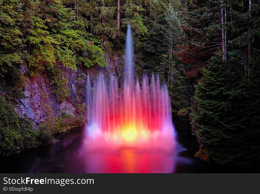 Fountain illumination (2)