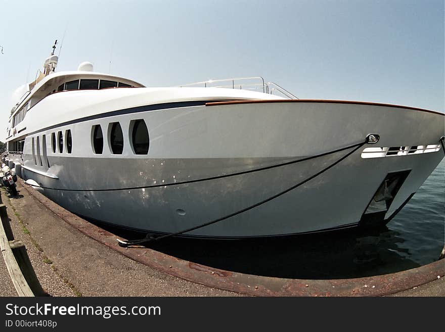 Docking for a stay in Sag Harbor, Long Island. Docking for a stay in Sag Harbor, Long Island