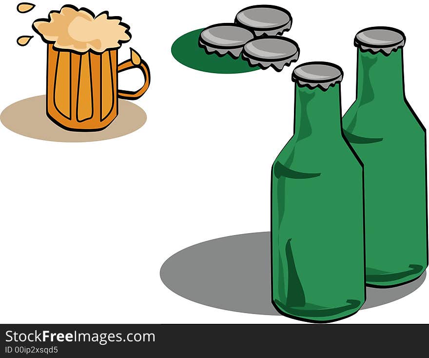 Beer, alcoholic drink