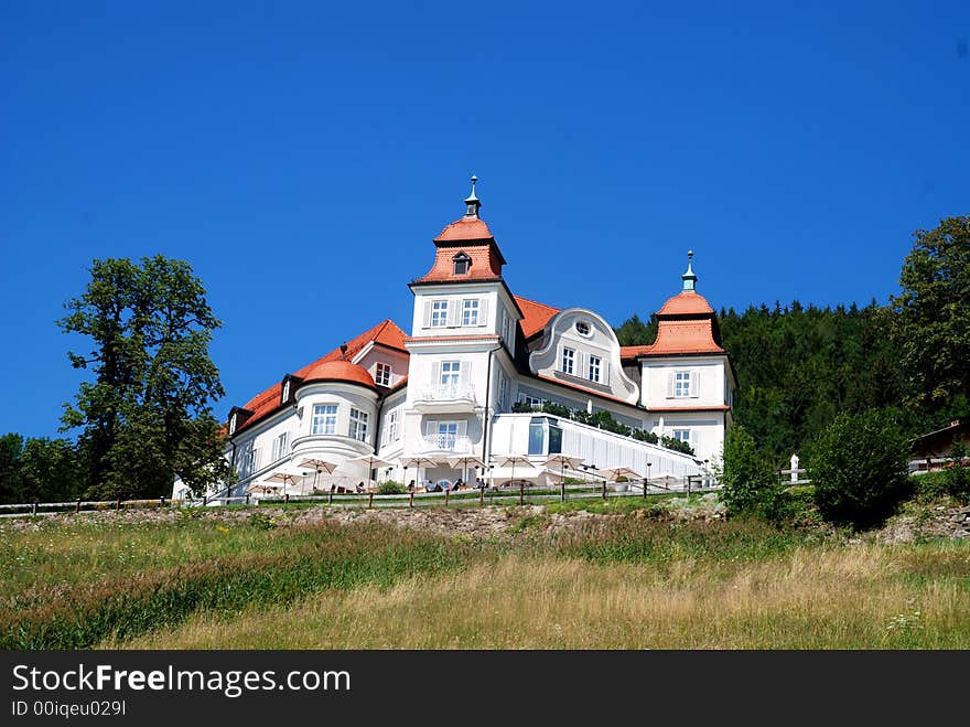 Royal castle of the king of bavaria