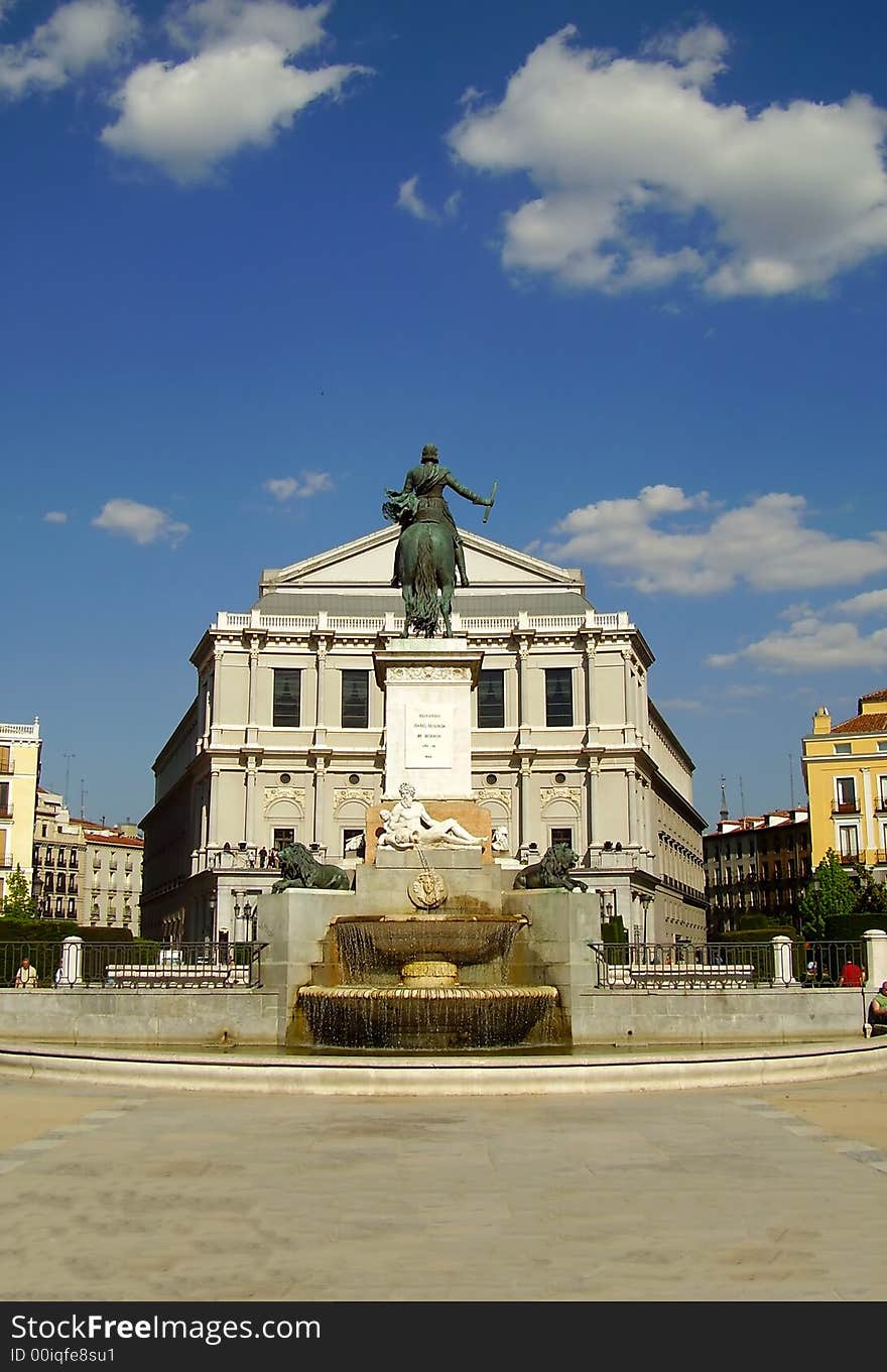 Plaza De Oriente, Madrid